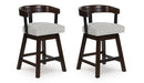 Haddigan Counter Height Barstool (Set of 2) - Abundant Home Collections