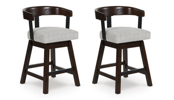 Haddigan Counter Height Barstool (Set of 2) - Abundant Home Collections