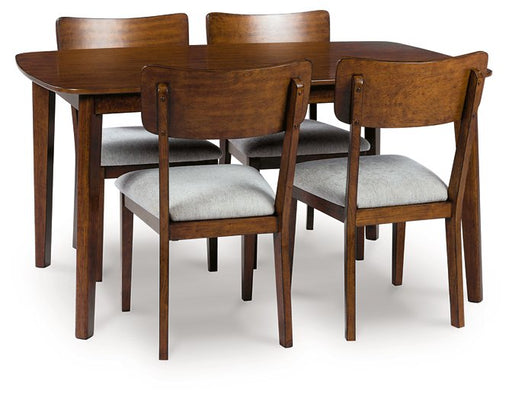 Tameride Dining Table and 4 Chairs (Set of 5) - Abundant Home Collections