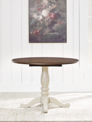 Wirloni Dining Drop Leaf Table - Abundant Home Collections