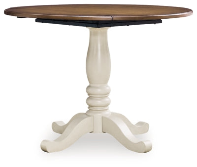 Wirloni Dining Drop Leaf Table - Abundant Home Collections