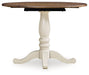 Wirloni Dining Drop Leaf Table - Abundant Home Collections