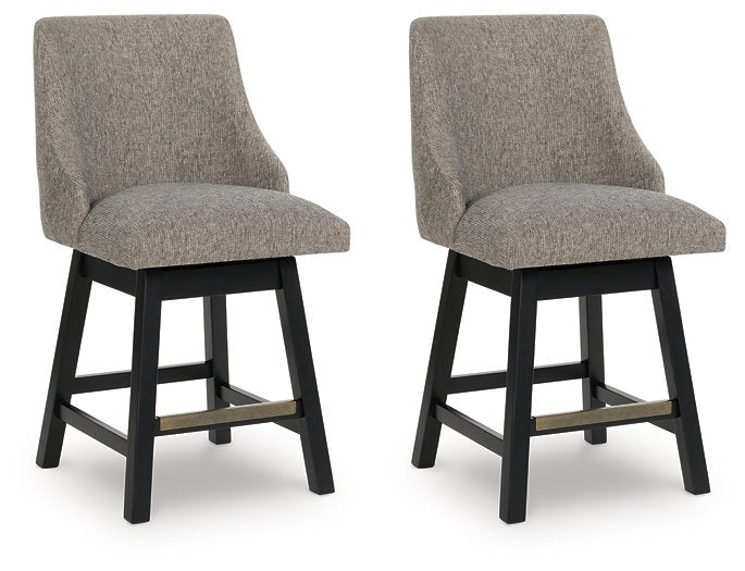 Neymorton Counter Height Barstool (Set of 2) - Abundant Home Collections