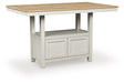 Purlaney Counter Height Dining Table - Abundant Home Collections