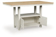 Purlaney Counter Height Dining Table - Abundant Home Collections