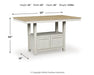 Purlaney Counter Height Dining Table - Abundant Home Collections