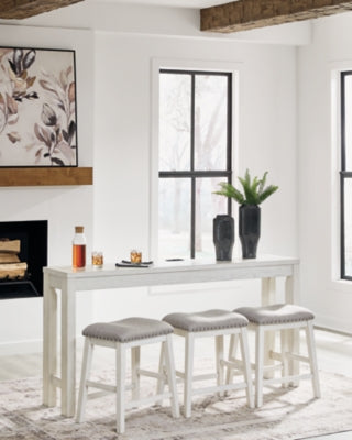 Robbinsdale Counter Height Dining Table and 3 Barstools Set - Abundant Home Collections