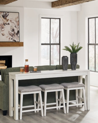 Robbinsdale Counter Height Dining Table and 3 Barstools Set - Abundant Home Collections