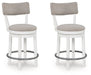 Robbinsdale Counter Height Barstool (Set of 2) - Abundant Home Collections