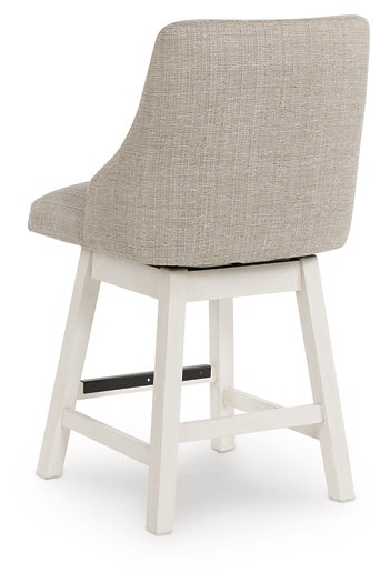 Robbinsdale Counter Height Barstool (Set of 2) - Abundant Home Collections