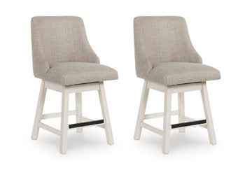 Robbinsdale Counter Height Barstool (Set of 2) - Abundant Home Collections