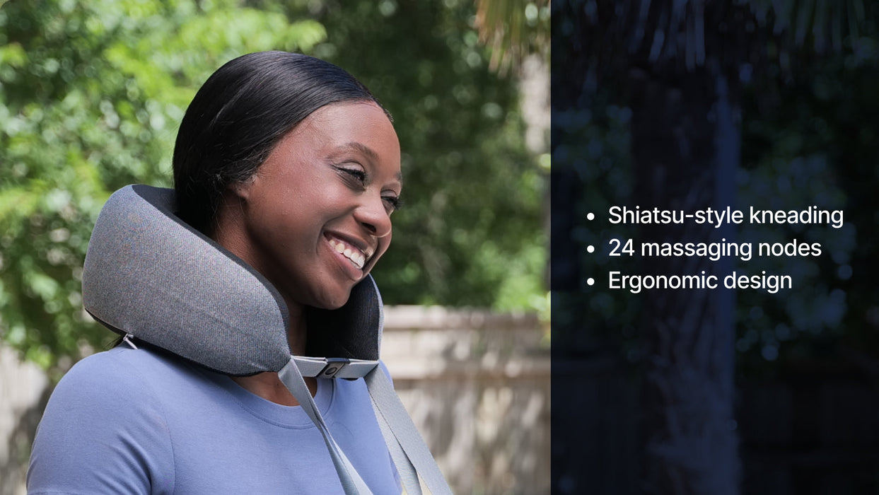 GhostBed Massage Neck Pillow