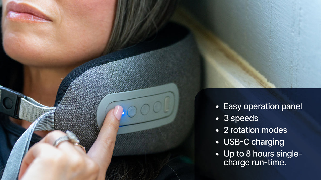 GhostBed Massage Neck Pillow