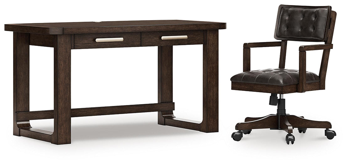 Breckington Home Office Set - Abundant Home Collections