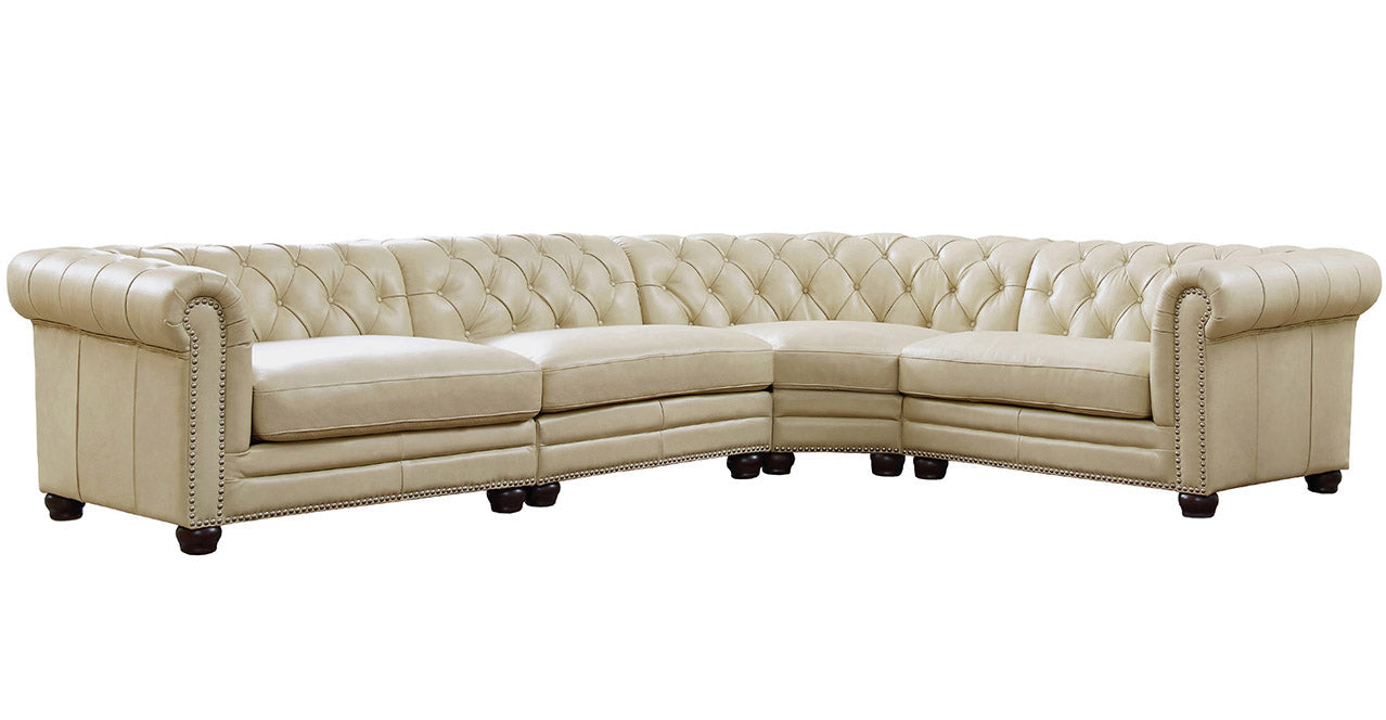 Aliso Leather Sectional Collection