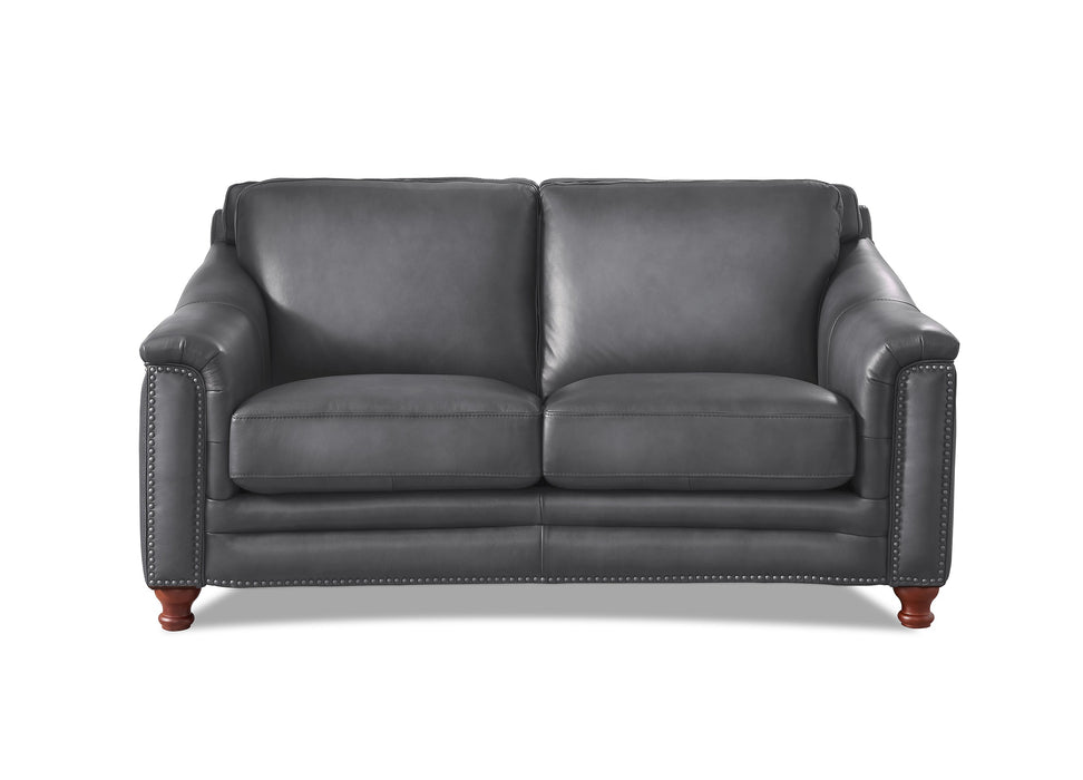 Belfast Leather Loveseat