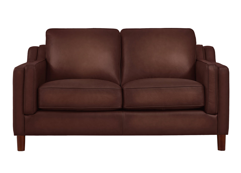 Bella Leather Loveseat