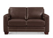 Alice Leather Loveseat