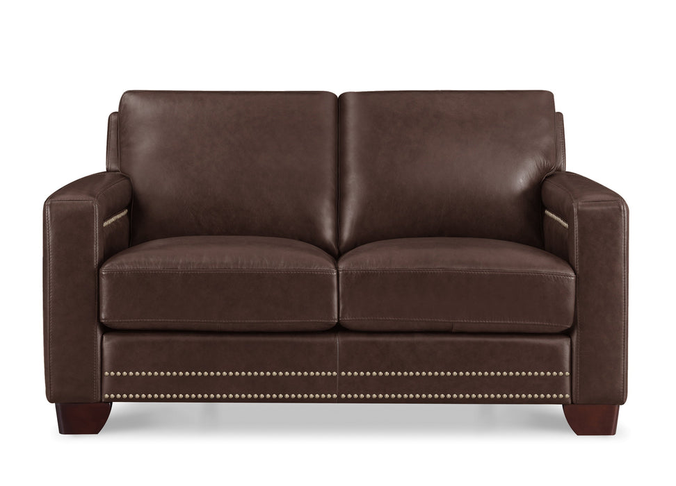 Alice Leather Loveseat