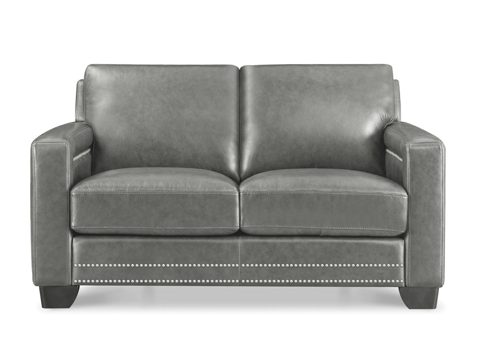Alice Leather Loveseat
