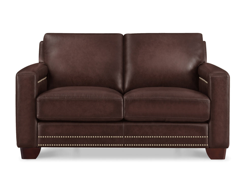 Alice Leather Loveseat