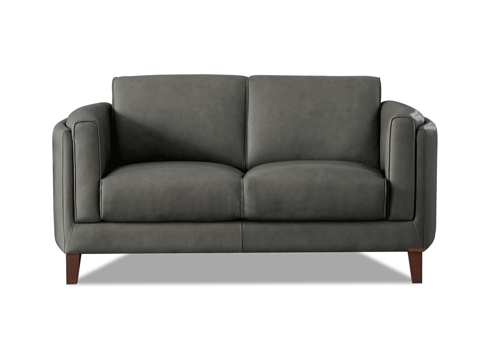 Maui Leather Loveseat