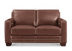 Alice Leather Loveseat