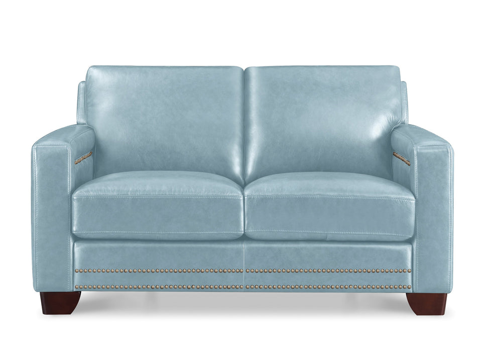 Alice Leather Loveseat