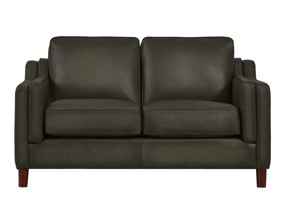 Bella Leather Loveseat