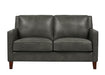 Ashby Leather Loveseat