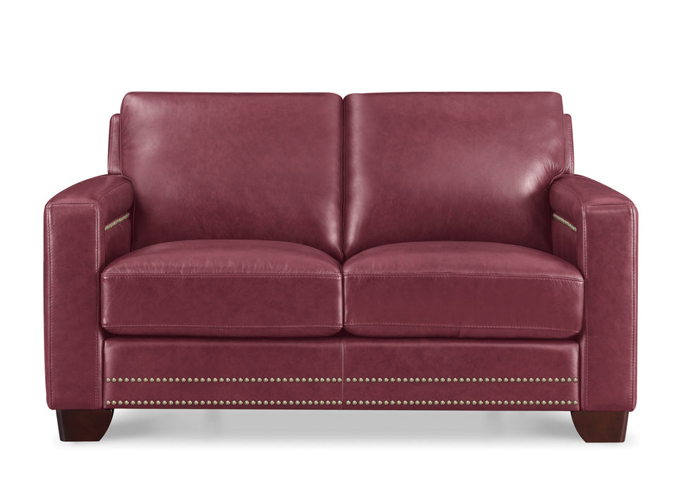 Alice Leather Loveseat