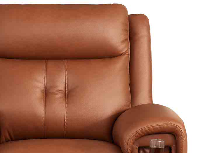 Emma Leather Reclining Loveseat