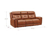 Emma Power Headrest Zero Gravity Reclining Sofa Collection