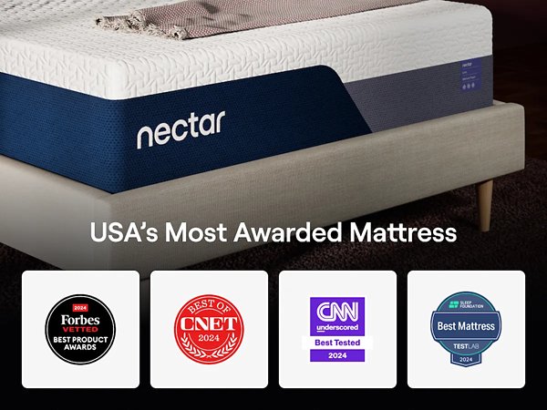 Nectar Luxe Memory Foam 5.1 Mattress - Abundant Home Collections