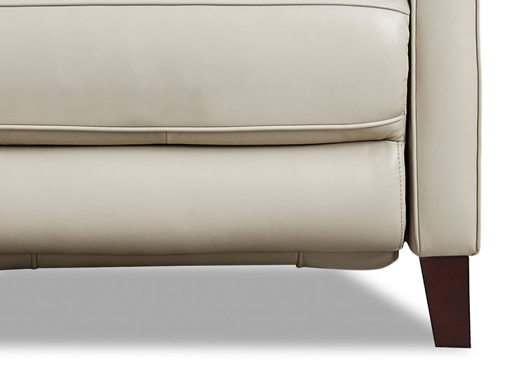 Ashby Leather Reclining Loveseat
