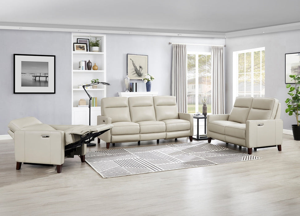 Ashby Leather Reclining Loveseat