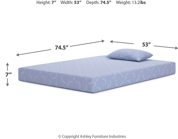 iKidz Ocean Mattress and Pillow - Abundant Home Collections