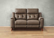 Torino Leather Reclining Loveseat