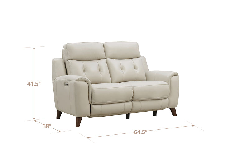 Torino Leather Reclining Sofa