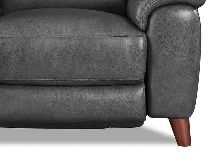 Hudson Leather Reclining Loveseat
