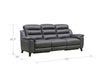 Hudson Leather Reclining Loveseat