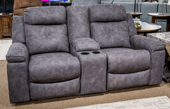 Brysonview Reclining Loveseat with Console - Abundant Home Collections