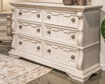 Bruchandi Dresser and Mirror - Abundant Home Collections
