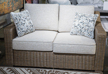 Laguna Heights Outdoor Loveseat with Cushion - Abundant Home Collections