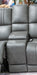 5Z - Pittson Power Reclining Sectional Loveseat with Console - Abundant Home Collections