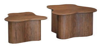 Abeford Accent Coffee Table (Set of 2) - Abundant Home Collections