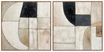 Bexlen Wall Art (Set of 2) - Abundant Home Collections
