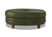 Belfast Leather Ottoman
