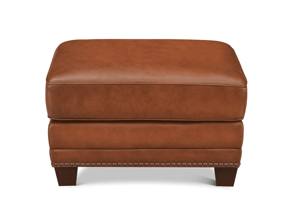 Cimmaron Leather Ottoman