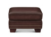 Alice Leather Ottoman